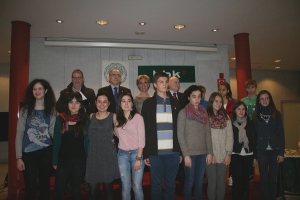Saridunak, Andres Urrutia, Gorka Martinez, Yolanda Arrieta eta Jabier Kaltzakortarekin. (Argazkia: Amaia Okariz) 2013-3-13 txikia 077
