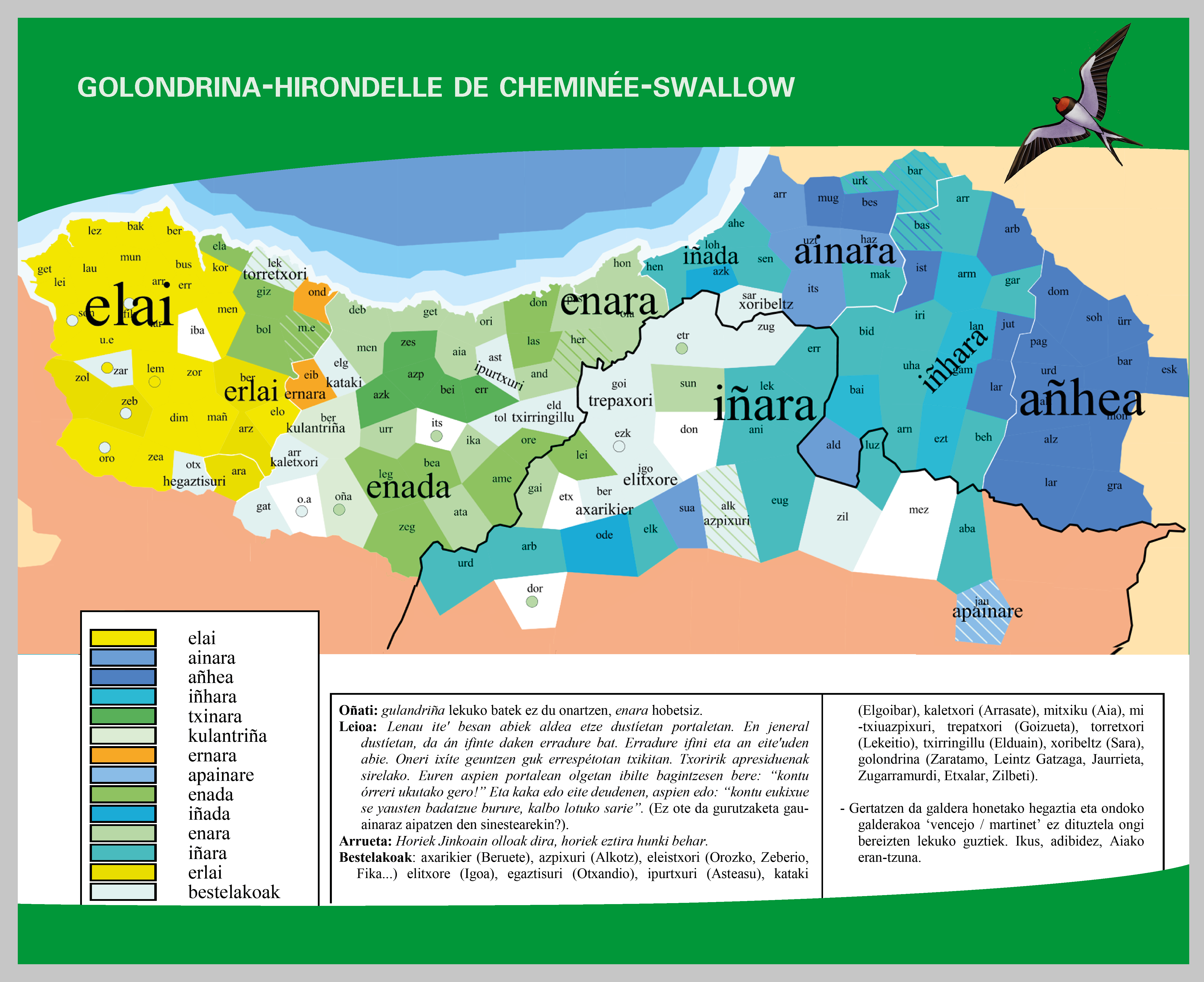 GOLONDRINA-HIRONDELLE DE CHEMINÉE-SWALLOW