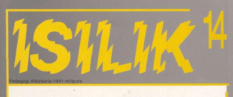 Isilik - 14. zenbakia - 1991