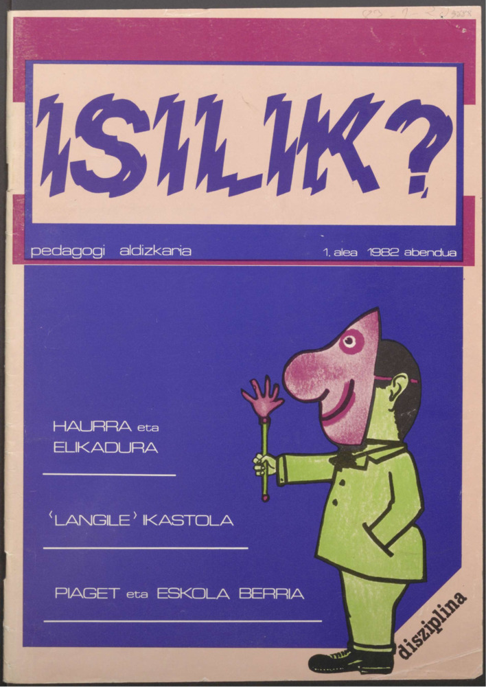 Isilik - 01. zenbakia - 1982