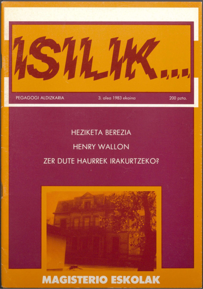 Isilik - 03. zenbakia - 1983