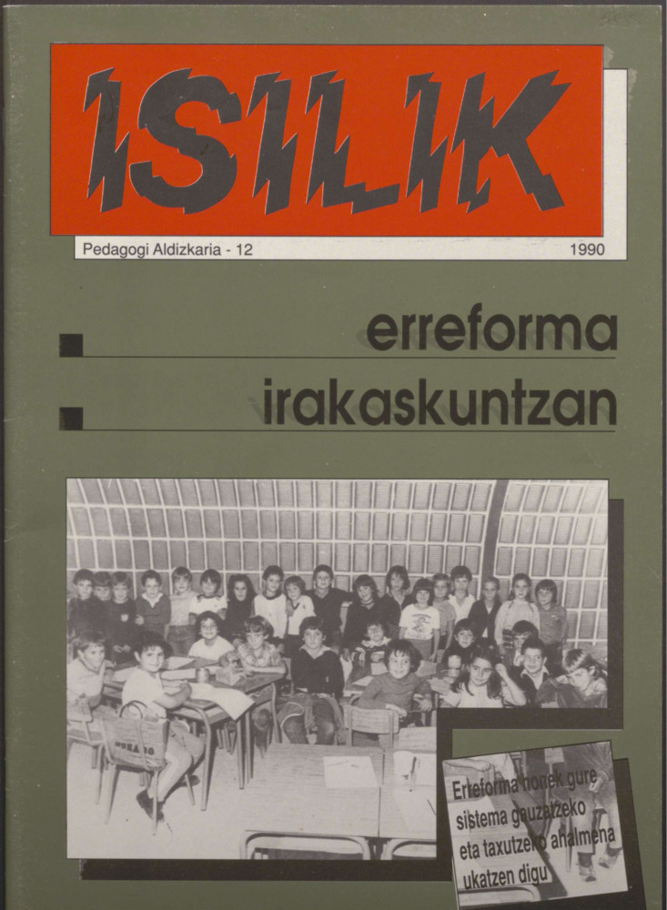 Isilik - 12. zenbakia - 1990