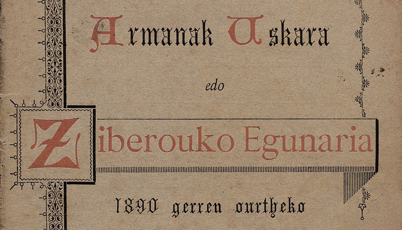 Armanak Uskara edo Ziberouko Egunaria - 1890