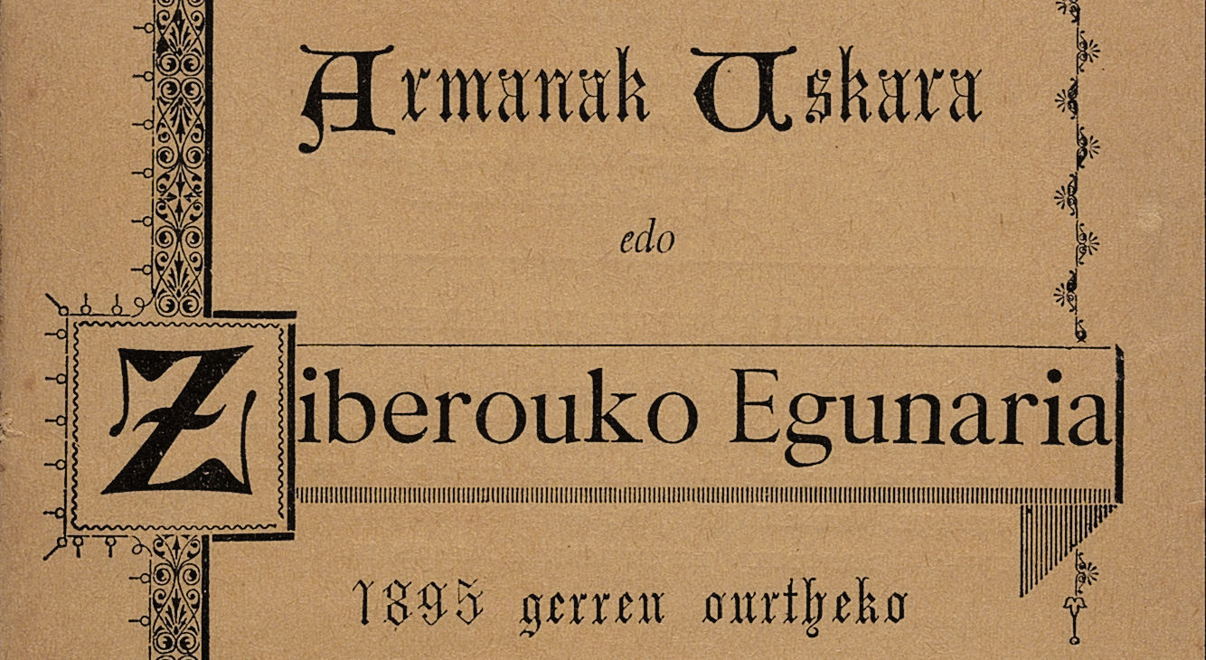 Armanak Uskara edo Ziberouko Egunaria - 1895