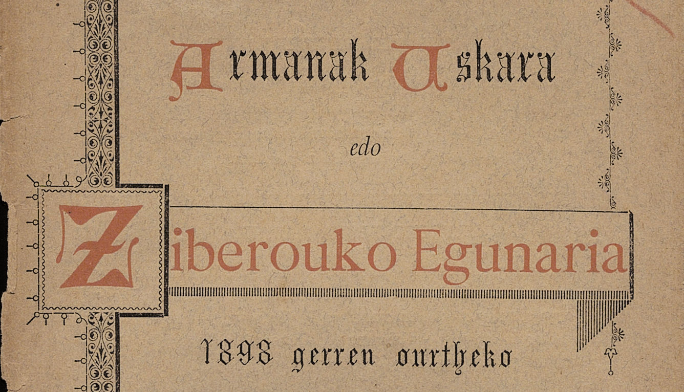 Armanak Uskara edo Ziberouko Egunaria - 1898