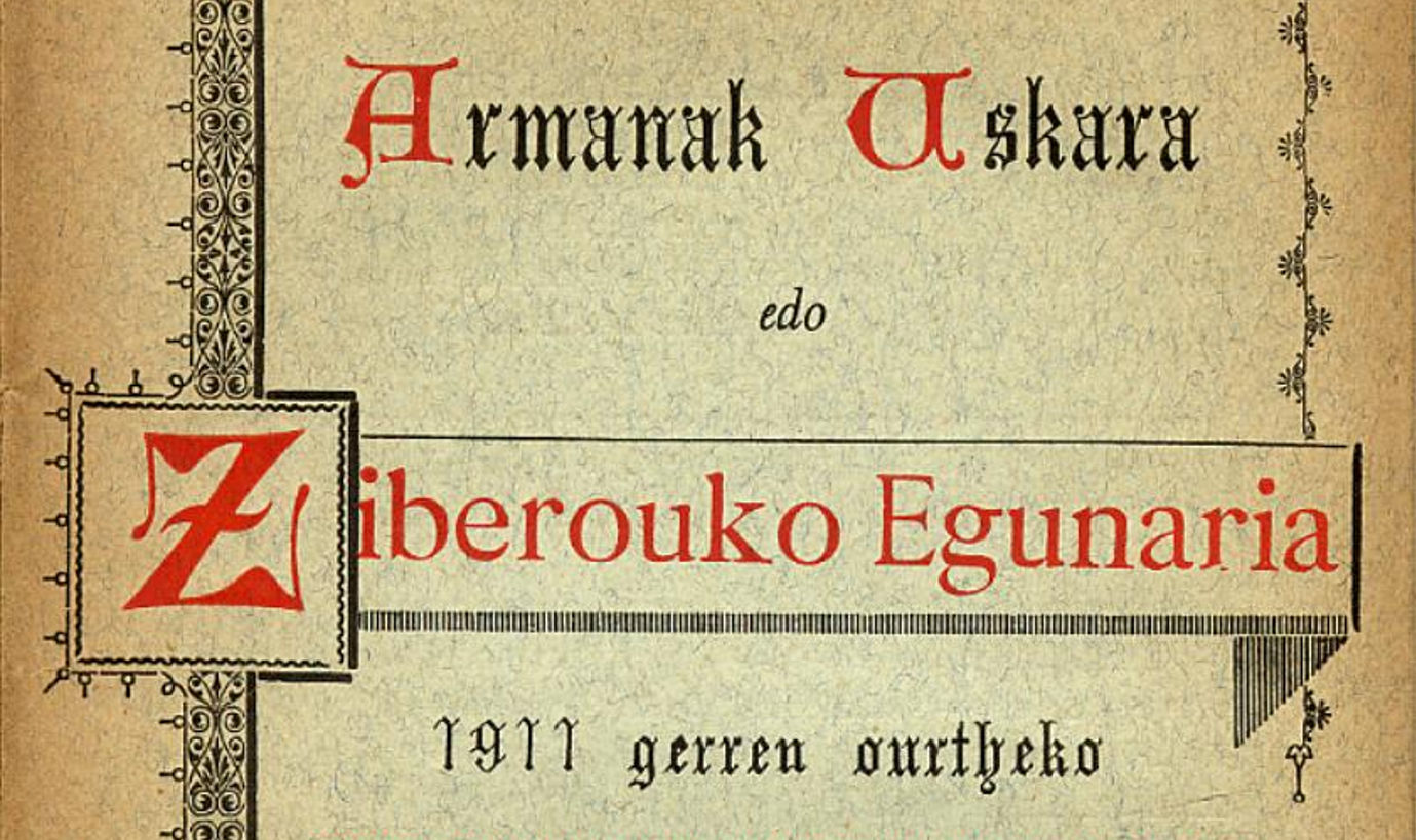 Armanak Uskara edo Ziberouko Egunaria - 1911