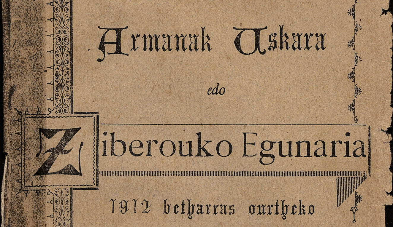 Armanak Uskara edo Ziberouko Egunaria - 1912