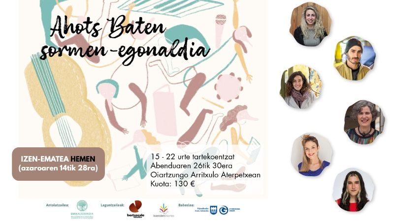 Ahots Baten sormen-egonaldia