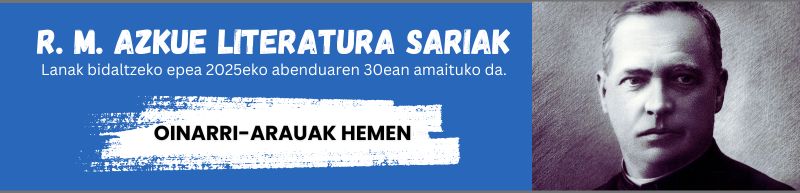 Azkue Sariak 2025 oinarri-arauak