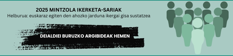 Mintzola ikerketa-sariak 2025