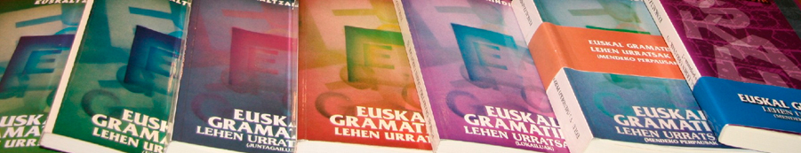 Euskal Gramatika liburuak