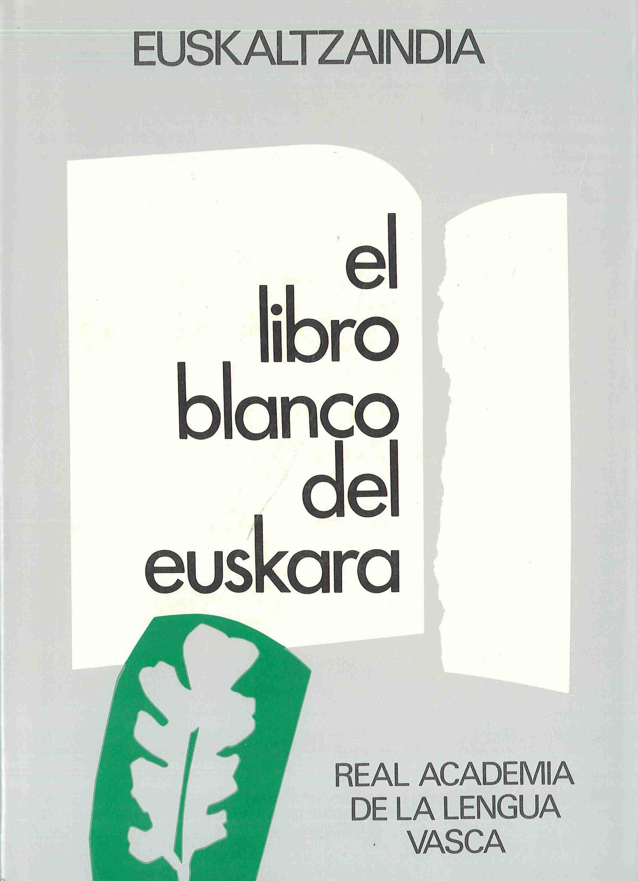 El libro blanco del euskara