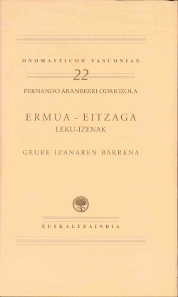 Ermua-Eitzaga: Leku-izenak