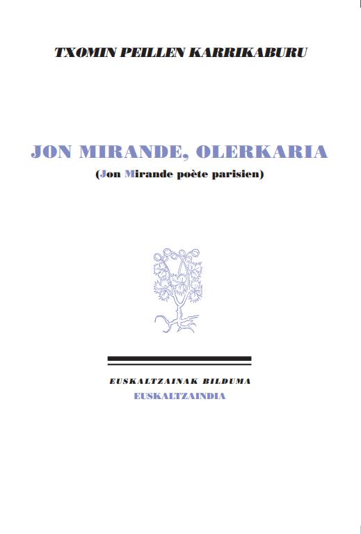 Jon Mirande, olerkaria