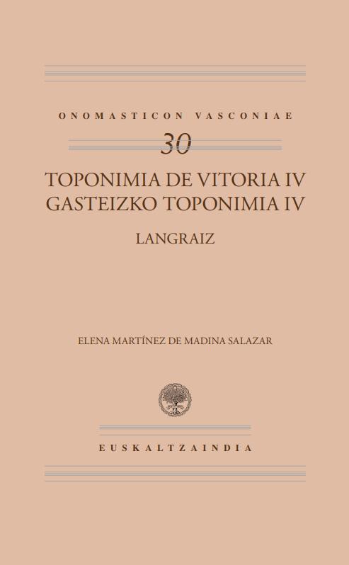 Gasteizko Toponimia IV. Langraiz