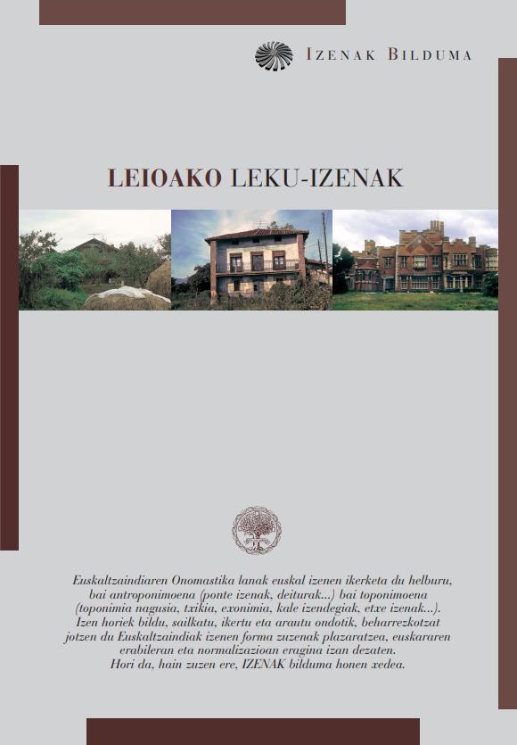 Leioako leku-izenak