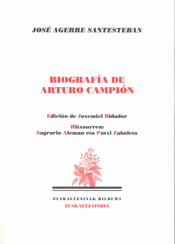 Biografía de Arturo Campión