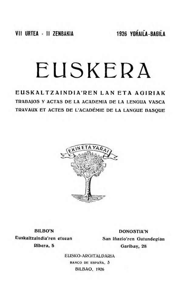 Euskera 1926,2