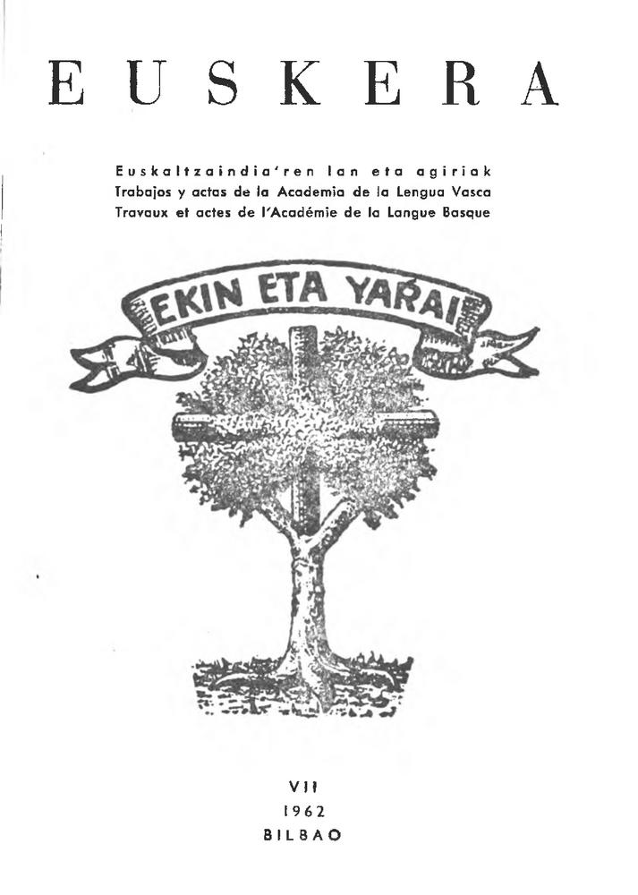 Euskera 1962,1