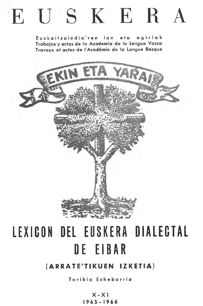 Euskera 1965-1966,1