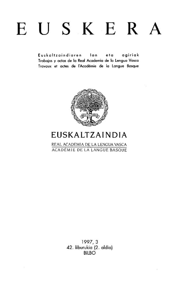 Euskera 1997,3