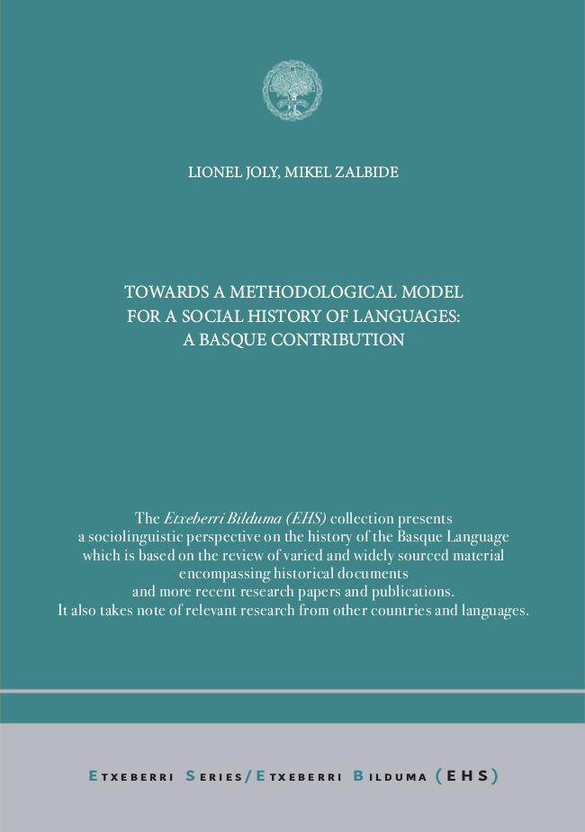 Towards a methodological model for a social history of languages: a Basque contribution