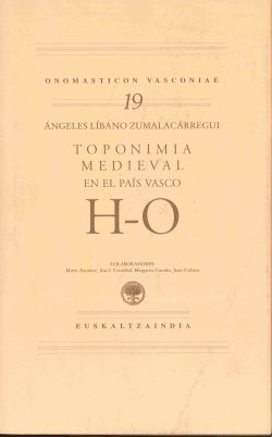 Toponimia Medieval en el País Vasco: Letras H-O