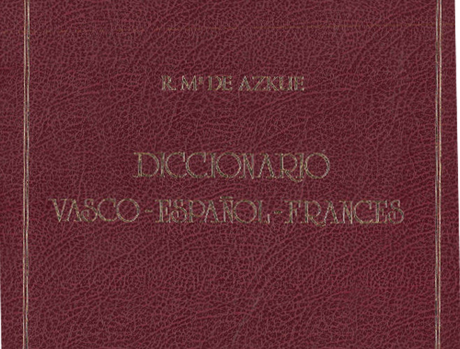 Diccionario vasco-español-francés - R. M. Azkue - PDF