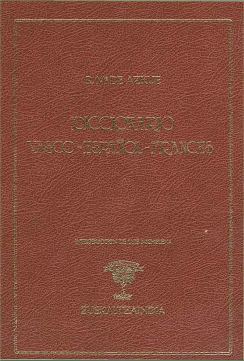 Diccionario vasco-español-francés - R. M. Azkue - PDF