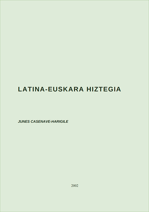 Latina-euskara-hiztegia - PDF