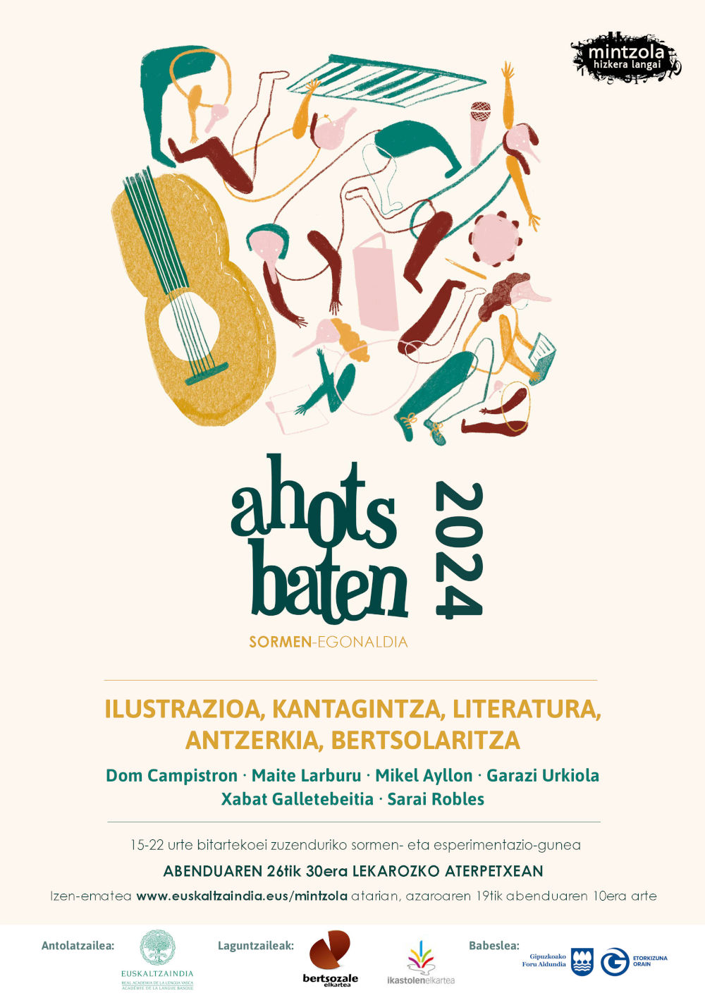 Ahots baten 2024 kartela