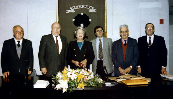 1993 Bilbo Pierre Broussainen funtsen dohaintza JMLekuona JH Maider de Courson HK PX JAA