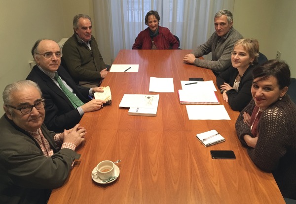 EH-Bilduko ordezkariak, Akademiaren Zuzendaritzako kide batzuekin